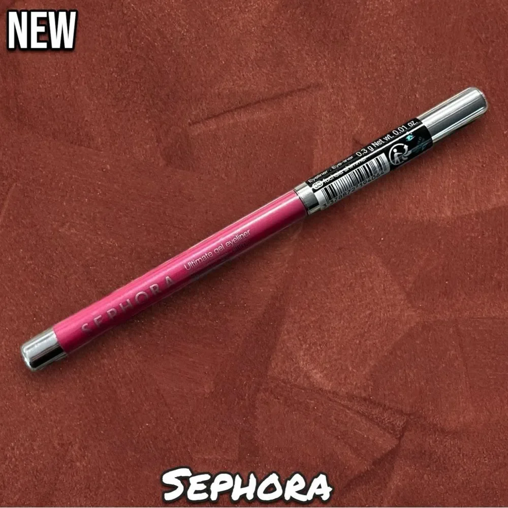 New Sealed SEPHORA COLLECTION Ultimate Gel Waterproof Eyeliner Pencil - 33 fuch